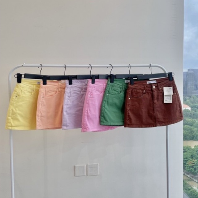 Chân váy kaki nhiều màu