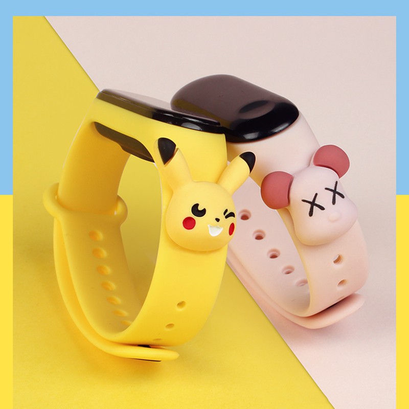 Đồng hồ phong cách Disney Mickey Zgo 20 mẫu tùy chọn chống thấm nước có đèn LED thời trang phong cách Unisex