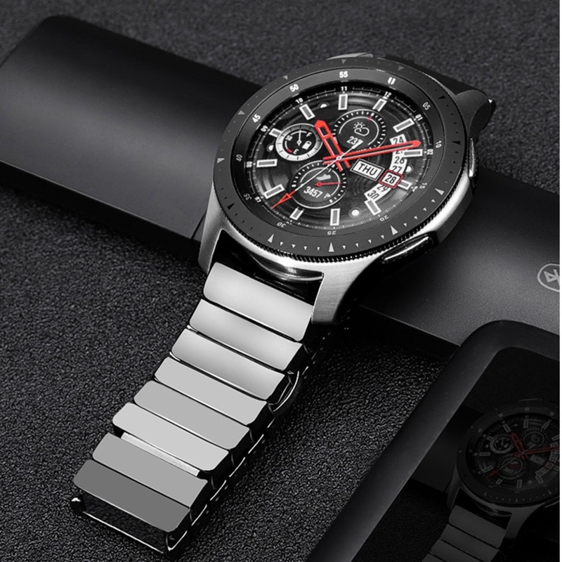 Dây Đeo Bằng Gốm Nhám Cho Đồng Hồ Huawei Watch Active Gt 2 E 2 Sport 42 46mm Strap 20 22mm