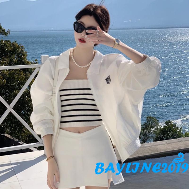 BAY-Women´s Sleeveless Casual Vest, Horizontal Stripes Pattern Knitted Tank Tops, Ladies Slim-Fit Strapless Camisole