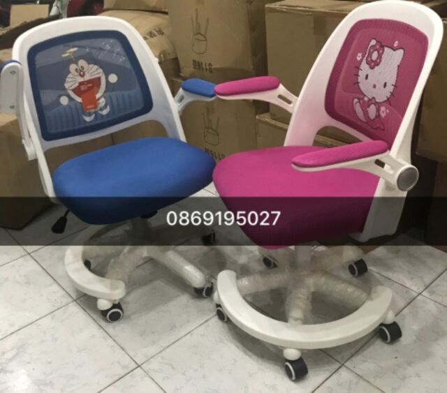 (Ship 1h)Ghế Học Sinh Chống Gù ( kitty,  doremon,  ngôi sao,  batman) VP-510 | BigBuy360 - bigbuy360.vn