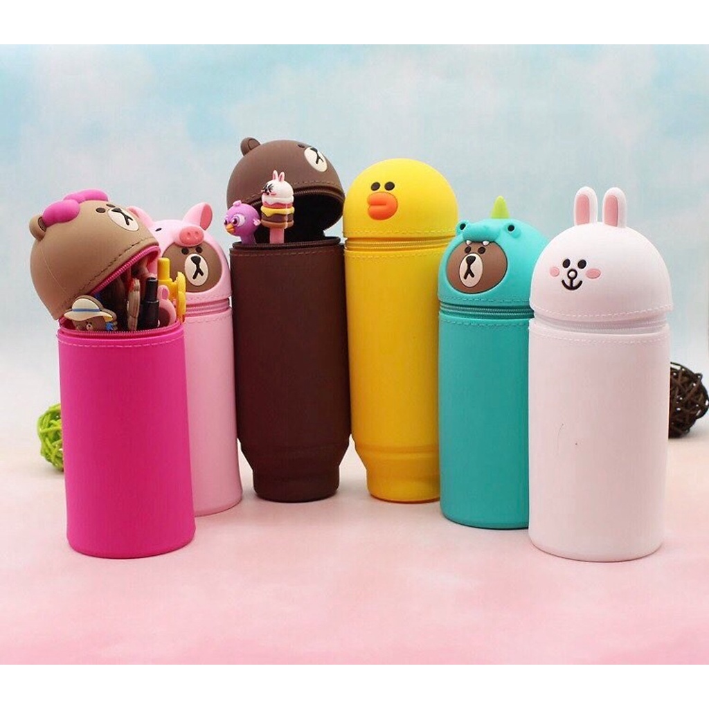 💖💖HỘP BÚT SILICON HÌNH THÚ SIÊU CUTE 💖💖