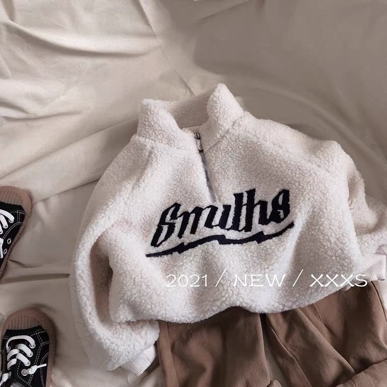 Áo hoodie Cổ Cao Với Họa Tiết Mới Dành Cho Bé