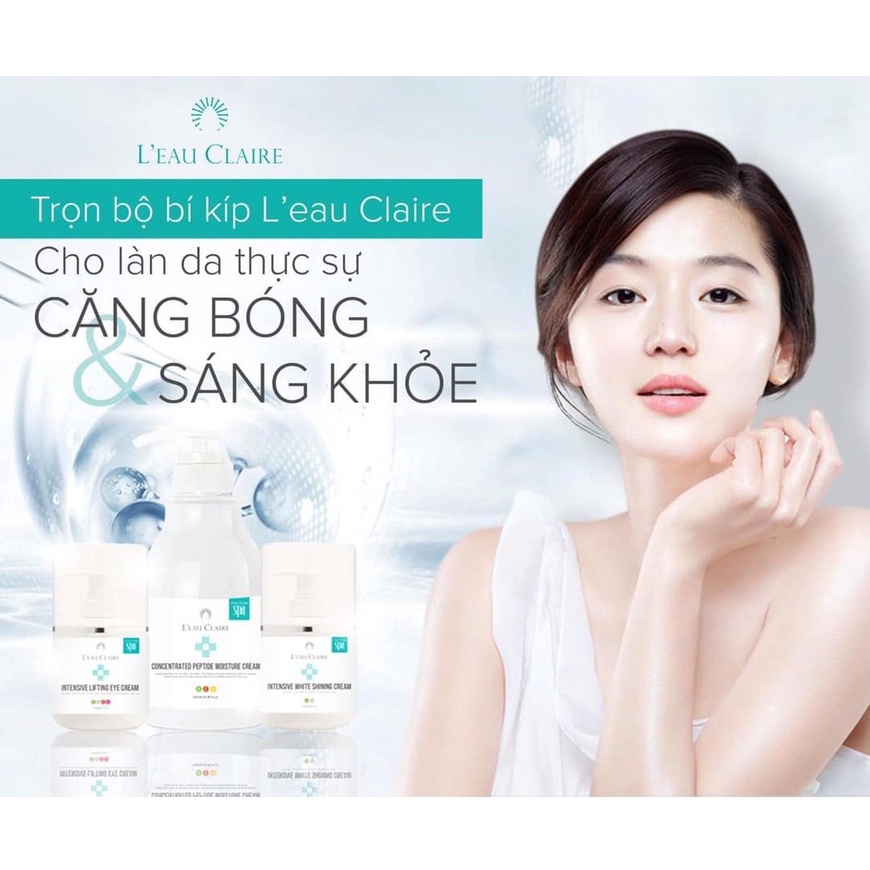 L'eau Claire Intensive White Shining Cream - Kem Dưỡng Trắng Sáng Da 250ml (Date 17/12/23)