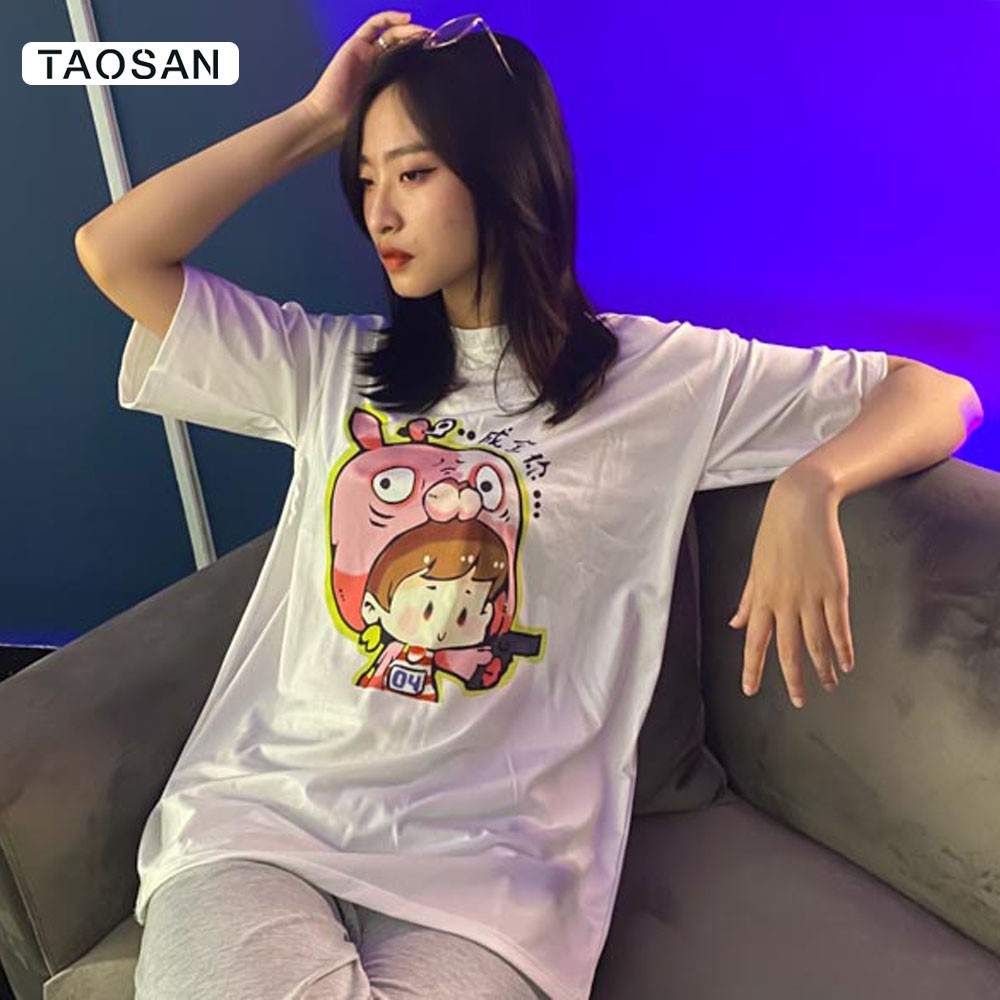 [QUÀ TẶNG LÀ 1C KHÂUTRANG] Sét đồ nữ gồm áo phông kèm quần ống rộng bo chun quảng châu, bộ quần áo nữ Taosan | BigBuy360 - bigbuy360.vn