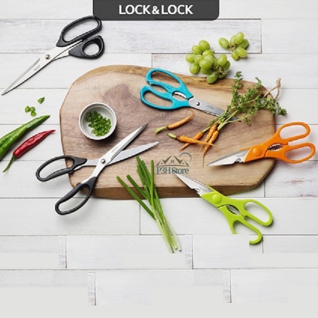 Kéo bếp đa năng Multi Kitchen Scissors Lock&Lock F00097