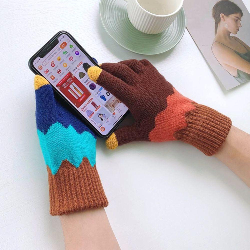 Găng Tay Len Co Giãn Họa Tiết Hoa Đơn Giản WMES15H Cho Nam Và Nữ