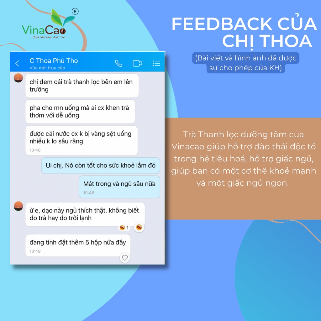 [Thanh Lọc Dưỡng Tâm] Trà ngừa mụn, mát gan, giải nhiệt cơ thể - trà túi lọc, trà thảo mộc