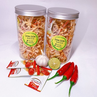(FREESHIP) MỰC XÉ SỢI HẤP NƯỚC DỪA 200Gram