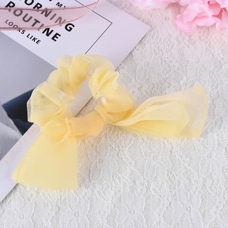 Cột tóc đủ màu 🎀 bướm 🎀 Cột tóc nơ voan phong cách Hàn Quốc