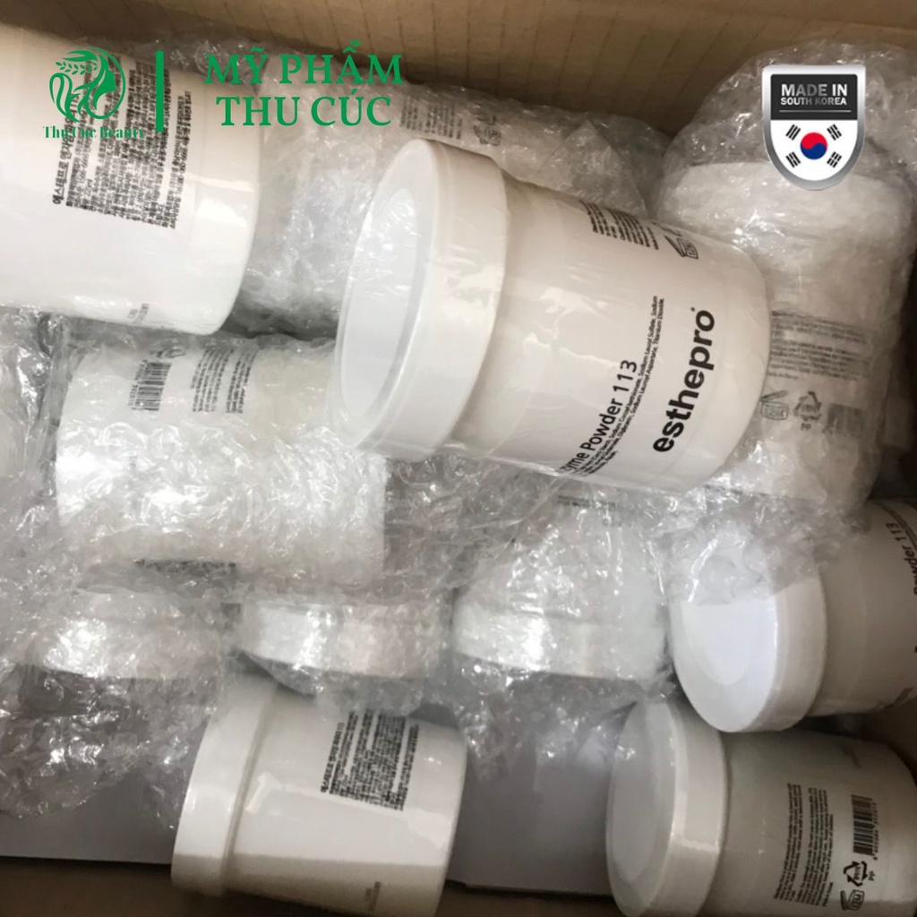 Tẩy da chết sinh học Enzyme Powder 113 225g Esthemax chính hãng cho Spa tẩy sạch da chết da yếu dịu da giảm sưng mụn