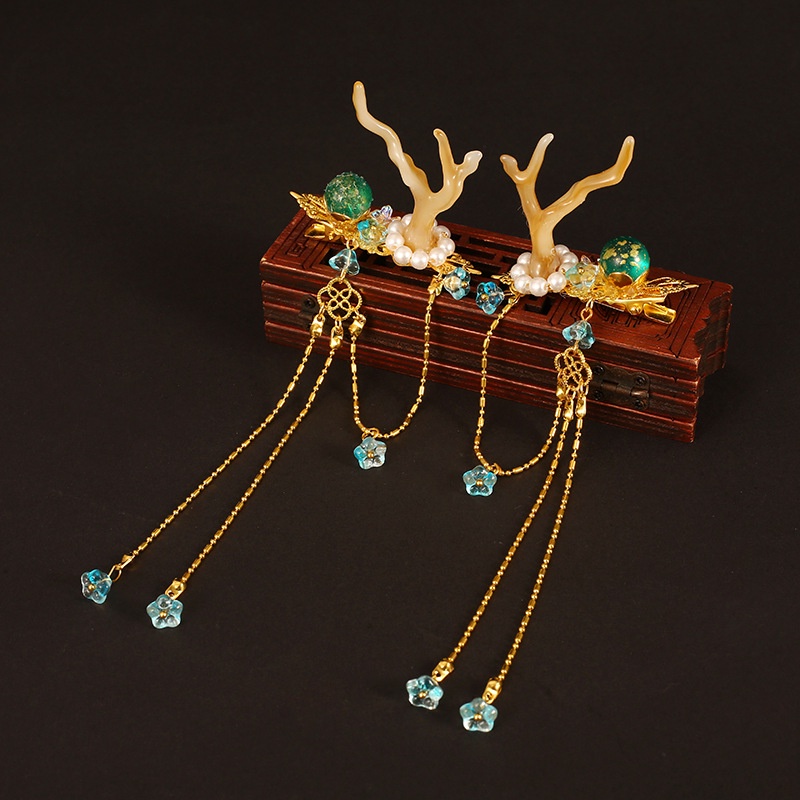 Kẹp cài tóc sừng hươu CÔNG CHÚA DAO DAO game Vương Giả Vinh Diệu cosplay phụ kiện độc đáo xinh xắn