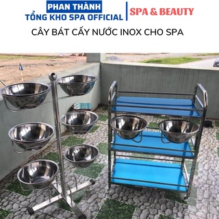 CÂY BÁT NƯỚC INOX CHO SPA LOẠI BÁT TO CAO CẤP