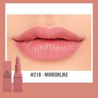 Son 3CE Mood Recipe Màu 218(Hồng Nude)(cam kết chuẩn auth )