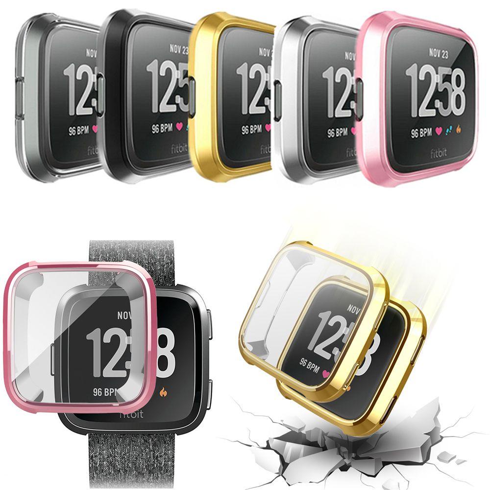 Ốp TPU Bảo Vệ Mặt Đồng Hồ Thông Minh Chống Trầy Xước Cho Fitbit Versa