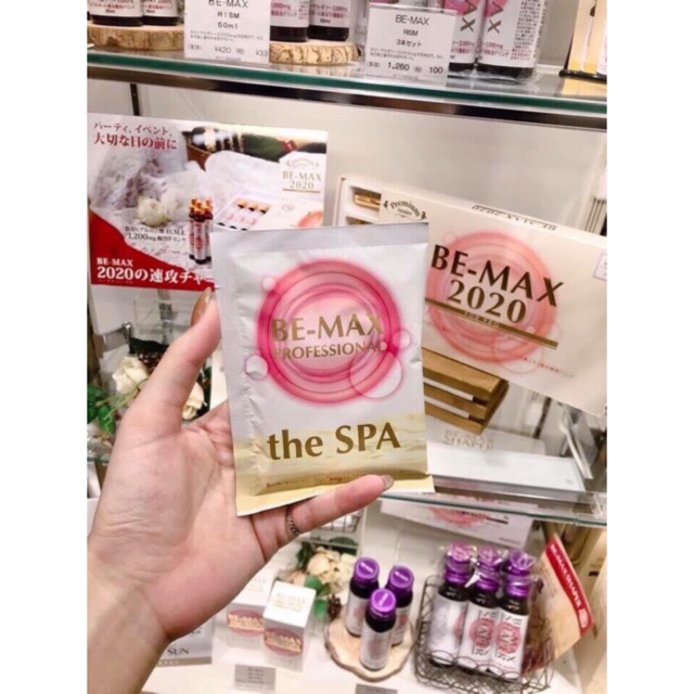 Tắm Trắng BEMAX SPA hộp hàng cao cấp Nhật Bản lẻ 1 gói _SUIKASHOP