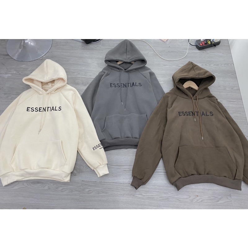 Áo Hoodi chữ thêu tay nỉ bông dày dặn over Size nam nữ | BigBuy360 - bigbuy360.vn