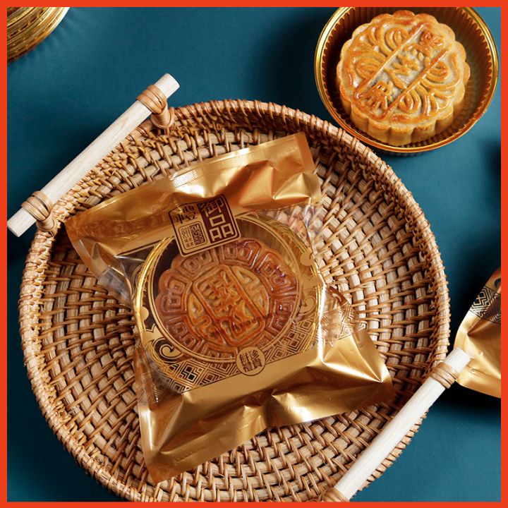 50 bộ khay túi đựng bánh trung thu 125g 150g 200g 250g - Khay túi đựng bánh kẹo