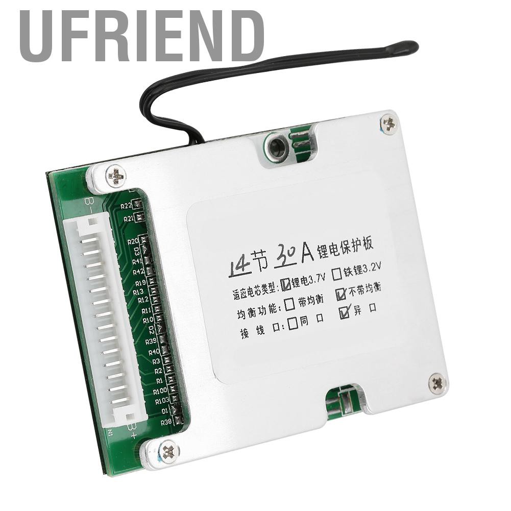 Bảng Mạch Bảo Vệ Pin Lithium 14s 30a 3.7v Li-Ion Cell Bms Pcb