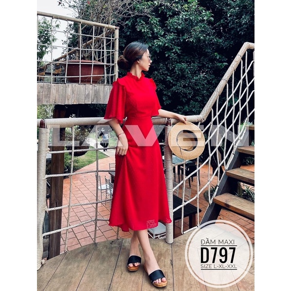 [Mã FAMARAL1 giảm 10K đơn 50K] Bigsize Đầm maxi D797 | BigBuy360 - bigbuy360.vn