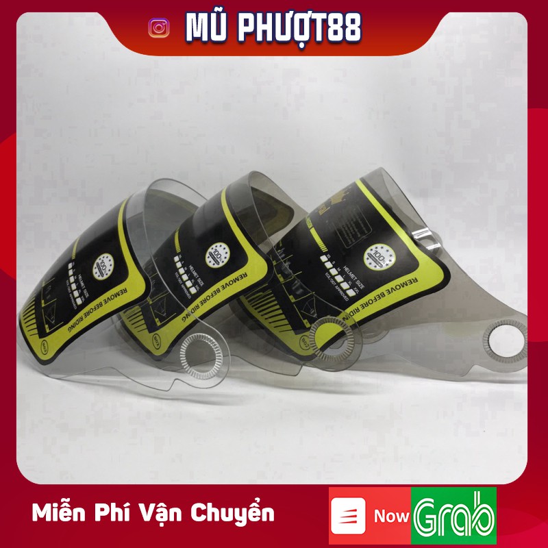 Kính mũ Asia MT116 và MT168 - Kính mũ bảo hiểm 3/4 chính hãng asia clip thật