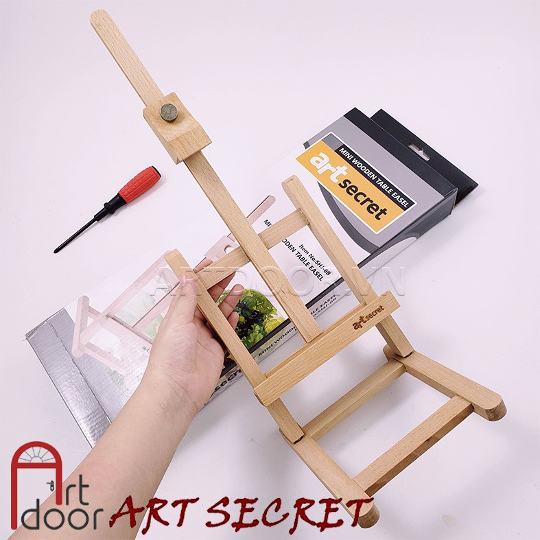 [ARTDOOR] Giá vẽ để bàn ART SECRET Cỡ Vừa gỗ sồi (SHJ6B)