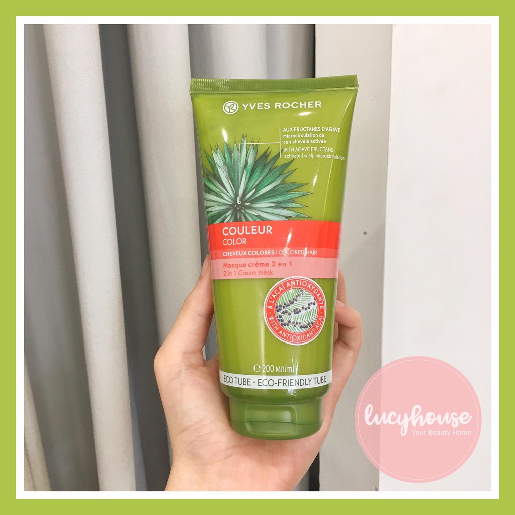 Mặt nạ tóc/ủ tóc dành cho tóc nhuộm Yves Rocher 200ml