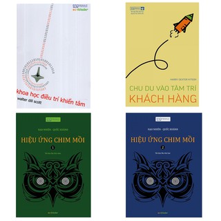 Sách - Hiệu ứng chim mồi Tập 1-2, Khoa học điều trí khiển tâm, Chu du vào tâm trí khách hàng