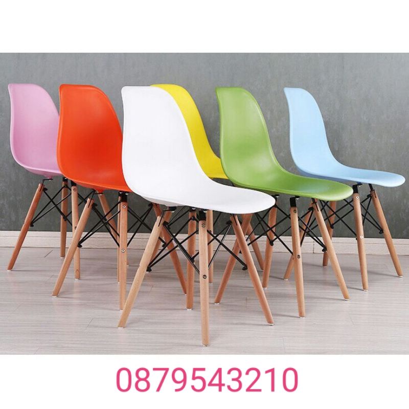 ghế EAMES chân gỗ hàng nhập khẩu cao cấp