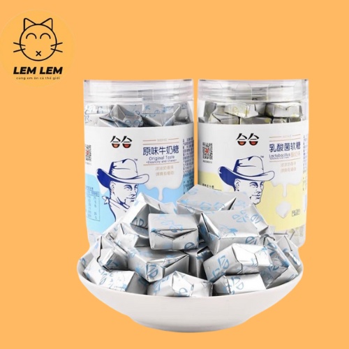 KẸO SỮA CHUA , SỮA TƯƠI HEHE CUBE
