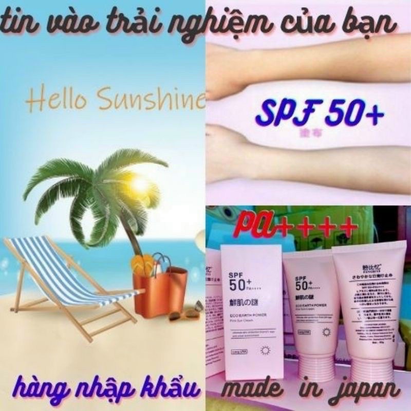 Kem chống nắng lâu trôi làm sáng da  Sunscreen SPF50+( nhau thai cừu) giá sỉ