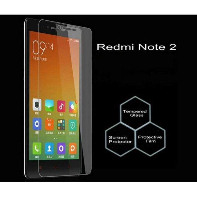 bộ 3 dán cường lực Xiaomi Redmi note 2