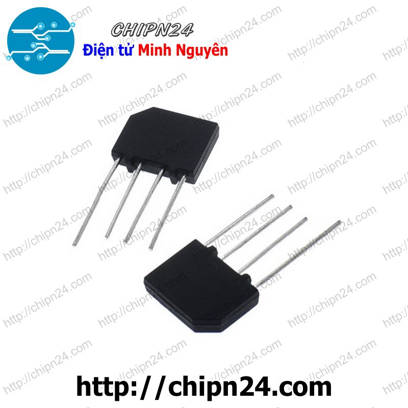 [3 CON] Cầu Diode KBP307 3A 700V (3A dẹt)