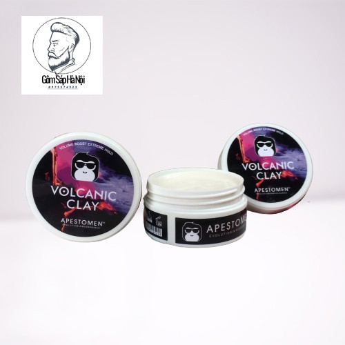 [ Combo 99k ] Gôm Xịt Tóc Luxurious +Sáp Vuốt Tóc Vol-calic Clay ( Trắng ) Tặng Lược