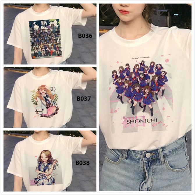 ♥♥♥Bnk48♥♥♥Áo thun nữ tay ngắn mùa hè mới