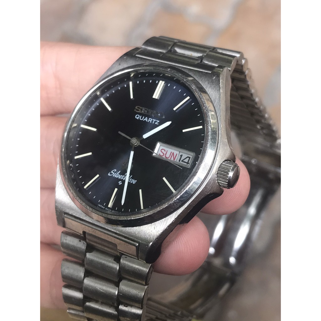 Đồng hồ nam SEIKO QUARTZ SILVERWAVE thiết kế cao cấp, sang trọng