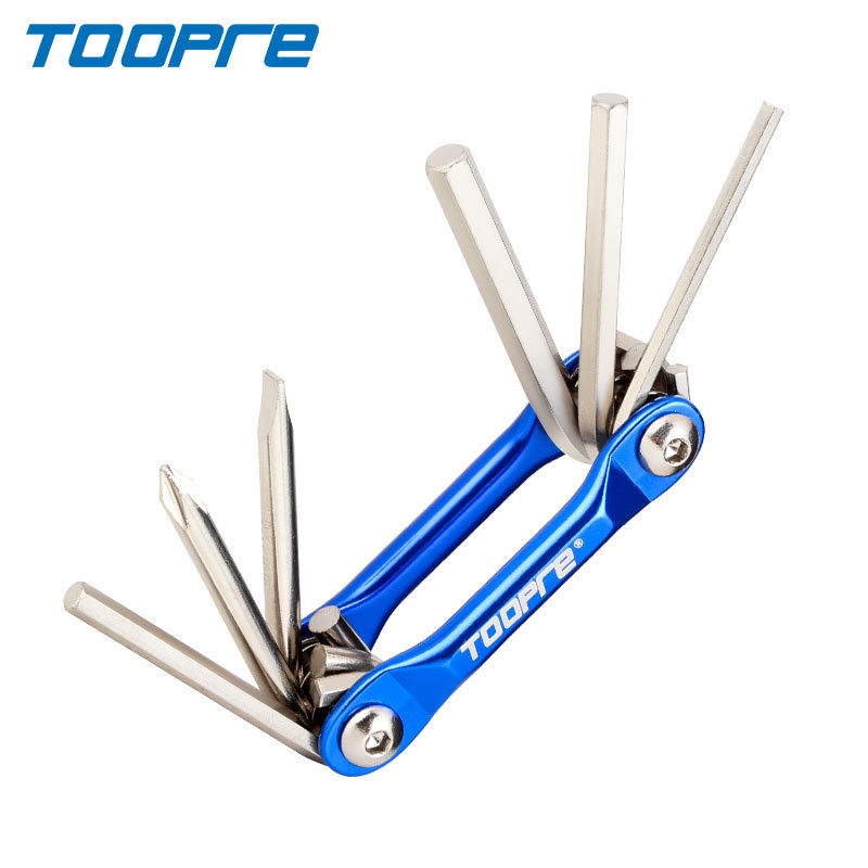 TOOPRE Cờ lê lục giác gấp gọn cầm tay Công cụ lục giác đa chức năng