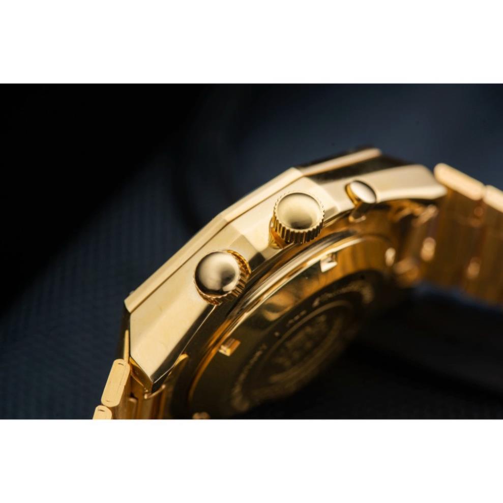 Đồng Hồ Orient Nam Sk Vàng 14k  Mặt Vàng , Đồng hồ thật giá trị thật