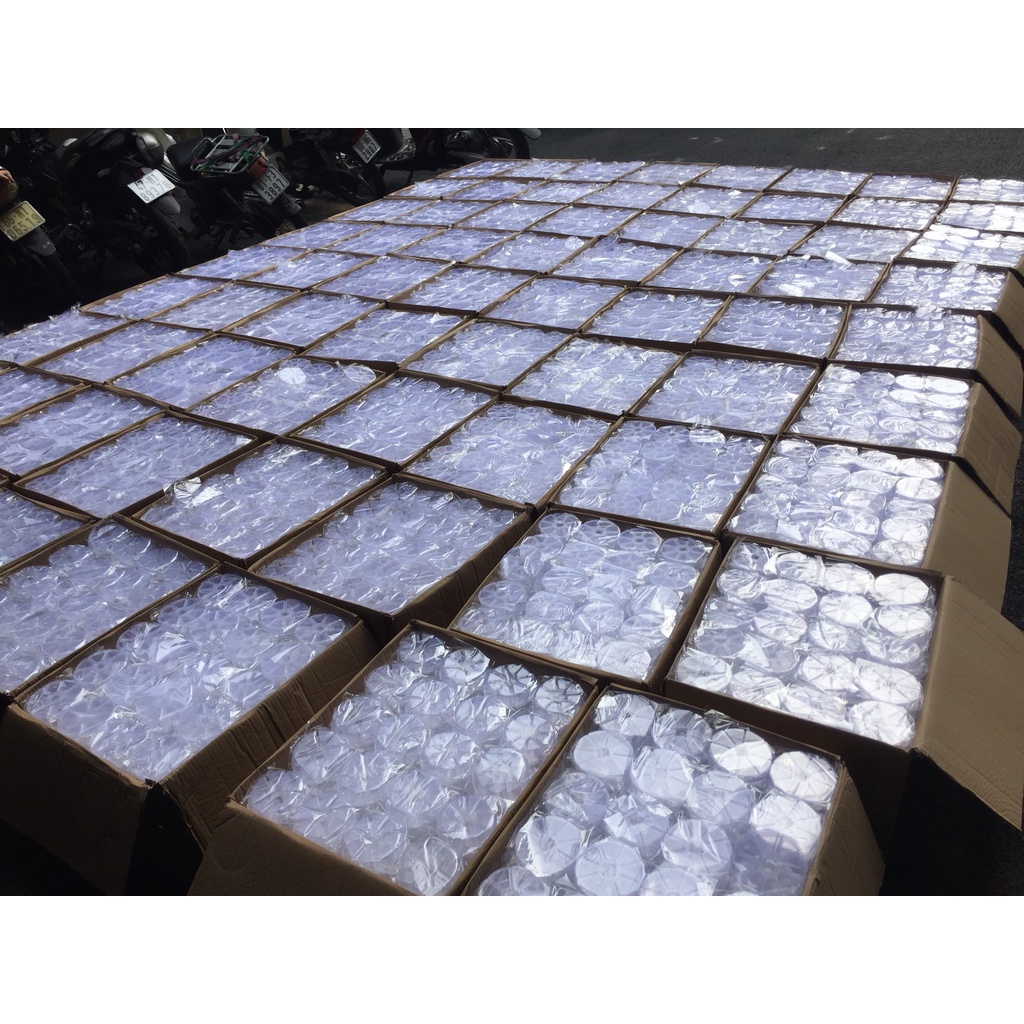 Hộp tròn 8 ô đựng đồ, đựng fan mi, mi rời, hủ, đựng trang sức và phụ kiện,  dụng cụ nối mi