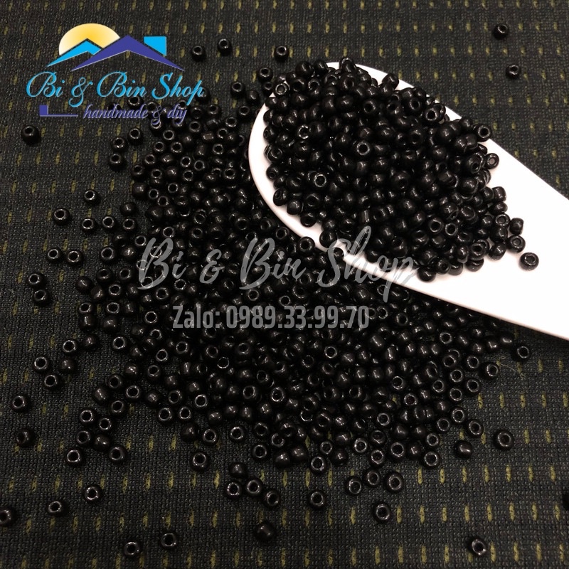90g Hạt Cườm Đại 4mm Màu Sữa Đính Kết Trang Phục Thời Trang, Làm Phụ Kiện Trang Sức HandmadĐ