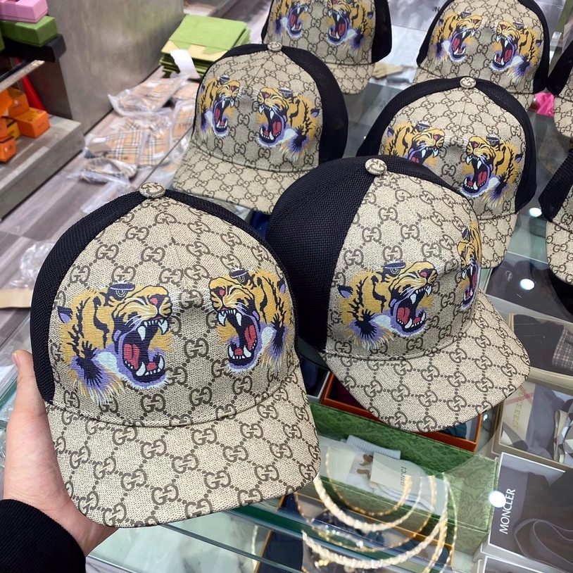 Mũ lưỡi trai, nón kết GCC Hổ monogram