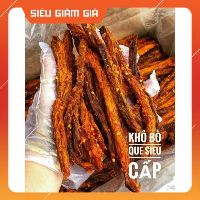 [rẻ vô địch] Khô Bò Que Loại 1 Cực Ngon [lẻ = sỉ] [FREE SHIP]TỪ ĐƠN 50K, [Loại Đặc Biệt] Hàng ngon nhà làm | BigBuy360 - bigbuy360.vn