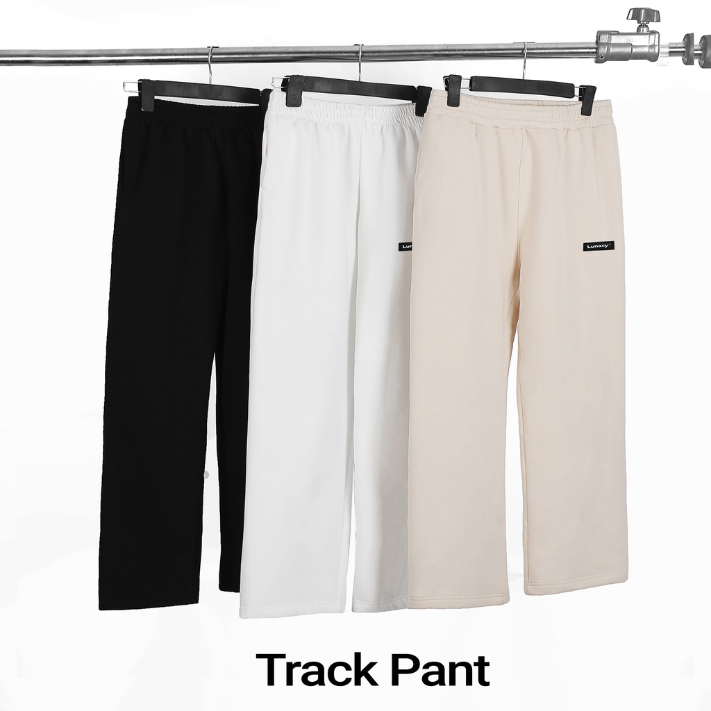 Quần nỉ dài LUNACY form rộng Nam Nữ Oversize phong cách đường phố Hàn Quốc LUNACY