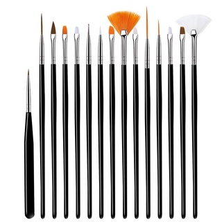 Set 15 cây cọ học vẽ nail