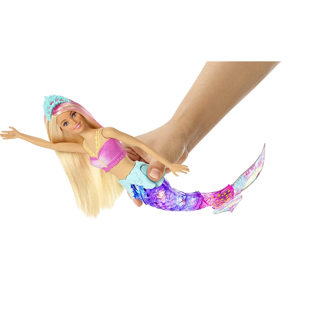 Búp bê Nàng Tiên Cá Barbie Dreamtopia Vẫy Đuôi và Phát Sáng Mermaid with Lighting n Motion