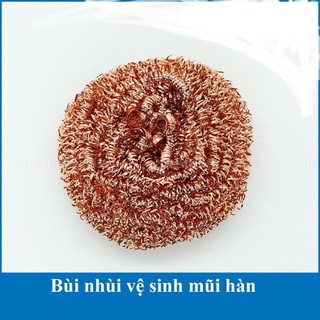 Bùi nhùi lau mũi hàn,vệ sinh mũi hàn