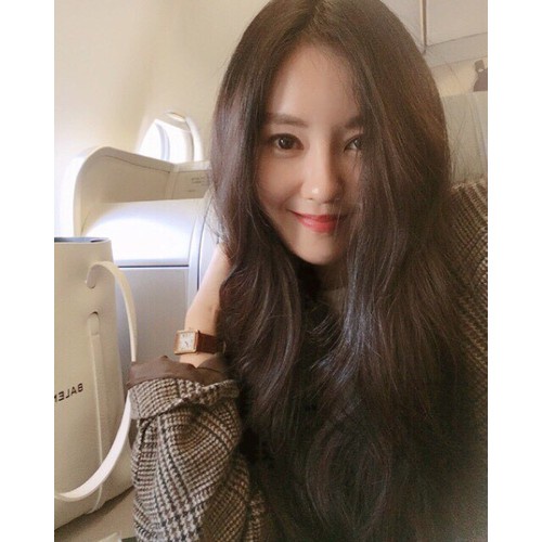 Thuốc nhuộm tóc màu Nâu CHOCOLATE sáng không cần tẩy tặng kèm trợ nhuộm oxy, Nâu scla, scola sáng