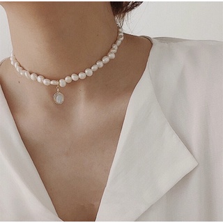 Dây chuyền Vòng cổ Choker Ngọc trai nhân tạo cao cấp nhiều mẫu HALLA DC111 DC112