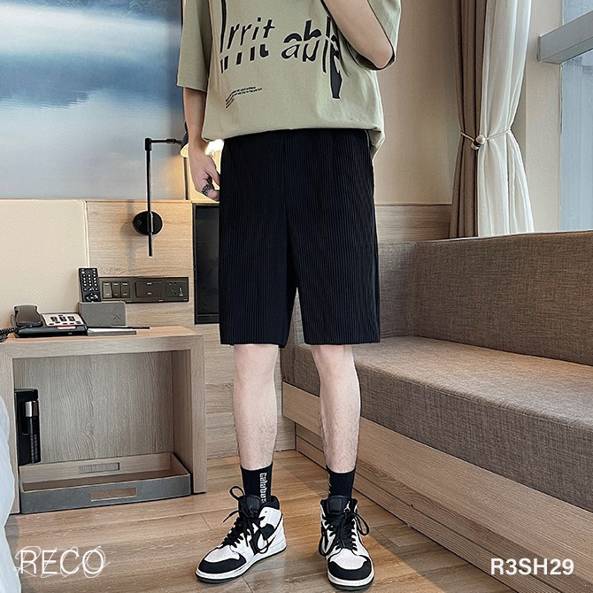 Quần đùi nam nữ Hàn Quốc cao cấp dáng rộng Short Loose R3SH29 Unisex