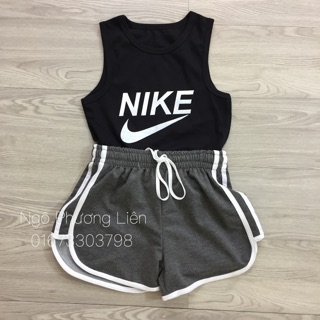 Set ba lỗ + quần tập